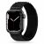 Tech-Protect Black Nylon Pro Apple Watch Band on Apple Watch