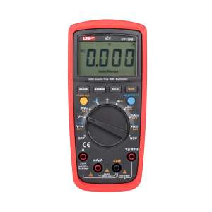 UNI-T UT139B Multimetr cyfrowy, 4000 odczytów True RMS, automatyczny zakres, czerwony - Multimetr