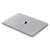 Tech-Protect Smartshell Macbook Air 13 Zoll M1 (2020/2019/2018) klarer Fall, schräger Blick