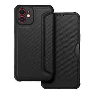 Forcell Razor Flip Case für iPhone 12 und 12 Pro, schwarz - Razor