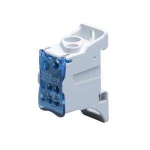 125A Moduláris elosztó blokk, DIN35, 6-16mm2 és 10-70mm2 bemenet, 2.5-6mm2 és 2.5-16mm2 kimenet - Sorkapocs