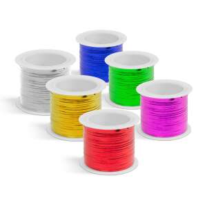Shiny binding wire, 15 meters long, 6 colors - Art & Craft