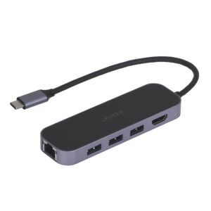 Unitek uHUB H6 Gloss 6-portos USB-C Hub 141886351 - Unitek