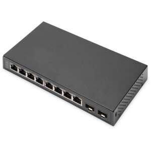 Digitus Digitus 8-портов Gigabit + 2 Gigabit SFP Ethernet суич, комутатор (DN-80067) 72412182 - Технически статии и електроника