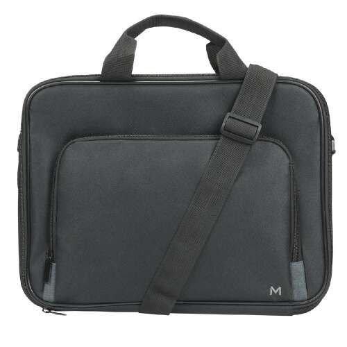 Mobilis The One Basic 11-14 Zoll Laptop-Tasche, schwarz, mit Schultergurt