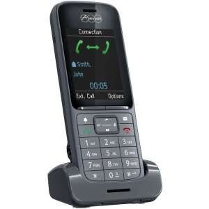 Auerswald COMfortel M-720 IP DECT telefon, szürke, bázisállomással - VoIP berendezés