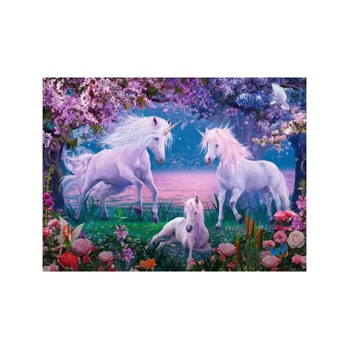 Ravensburger Puzzle 100 db - Csodás egyszarvúak