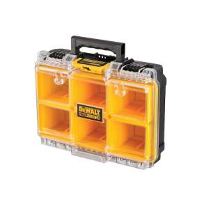 DeWalt ToughSystem 2.0 tiefer kompakter Organizer, schräge Ansicht - Dewalt