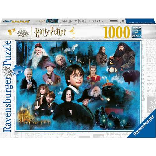 Ravensburger Harry Potter 1000 darabos kirakós játék az első Harry Potter film karaktereivel és jeleneteivel