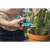 Woman using Gardena 8707-20 Balcony Pruning Shears to trim rosemary plant