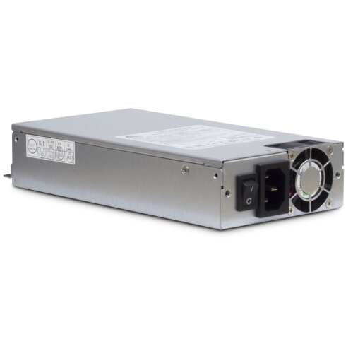 Inter-Tech ASPOWER U1A-C20500-D 500W Server-Netzteil, schräge Ansicht