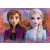 Ravensburger Frozen II 2x12 Teile Puzzle mit Nahaufnahme von Anna und Elsa