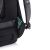 Close-up of XD Design Bobby Hero XL backpack showing phone in shoulder strap pocket