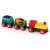 BRIO World Battery Operated Action Train set with locomotive, coal wagon and concrete mixer