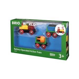 BRIO World Elemes vonat vagonokkal 72418514 Vonatok, vasúti elemek, autópályák - 10 000,00 Ft - 15 000,00 Ft
