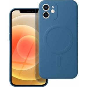 Blaue Silikon iPhone 12 Hülle mit MagSafe Kompatibilität - Handyhüllen