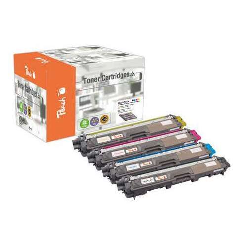 Peach Brother TN-242/246 Toner MultiPack Czarny, Żółty, Magenta, Cyan
