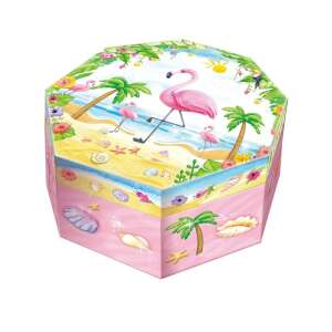Pulio Pecoware Octagonal Flamingo zenélődoboz 72936503 Zenélő doboz