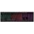 Art KLART AK-50 Wired Keyboard, Black, with RGB Backlighting