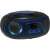 Denver TCL-212BT portable CD player with Bluetooth, USB, and AUX connectivity, black and blue, front view