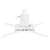 Multibrackets 239066 Ceiling Projector Mount, White, bottom view