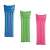 Bestway inflatable air mattress in blue, green and pink colors