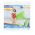 Bestway inflatable beach mattress packaging, green color, detail view