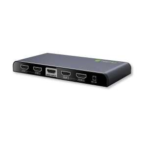 Techly 023981 splitter HDMI, 1 intrare, 4 ieșiri, rezoluție 4K, suport 3D, negru - Hub-uri HDMI