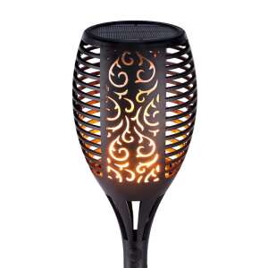 GreenBlue GB156 Solar-Fackellampe mit flackerndem Flammeneffekt - Solarlaterne