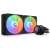 NZXT Kraken 280 RGB CPU liquid cooler, black, with two fans