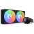 NZXT Kraken 280 RGB CPU liquid cooler, black, with two fans