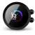 NZXT Kraken 280 RGB CPU liquid cooler, black, with LCD display