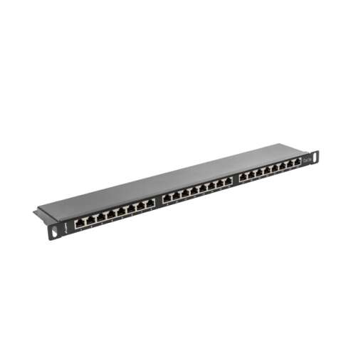 Lanberg PPS5-0024-B 19 inch 24 port patch panel, black