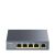 Cudy GS1005P 5-Port Gigabit PoE+ Switch, elölnézet