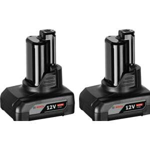 Akumulator Bosch GBA 12V 6.0Ah (2 sztuki) - Akumulator i ładowarka