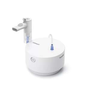 Omron C28P nebulizator kompresorowy, biały, do astmy, POChP, zapalenia oskrzeli, zapalenia oskrzelików i przeziębienia - Inhalator