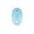 Natec Harrier 2 wireless mouse, top view, blue