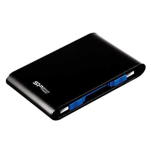 Silicon Power Armor A80 2TB USB 3.0 external hard drive, black