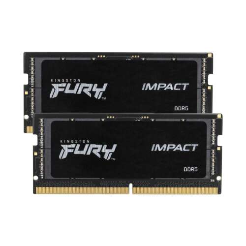 Kingston Fury Impact DDR5 16GB (2x8GB) Kit RAM pentru laptop
