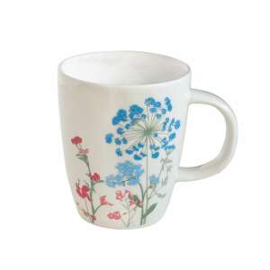 Kubek porcelanowy Easy Life z wzorem Mille Fleurs Blue, 350ml - Obsługa