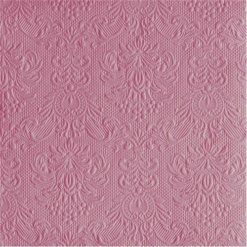 Pale Rose dombornyomott papírszalvéta, 40x40cm, 15 darabos - Ambiente