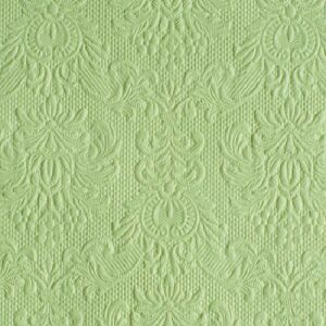 Ambiente Elegance Szalvéta - Dombornyomott - Halványzöld - 25x25cm 137984677 - Ambiente