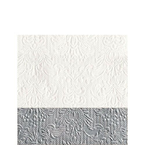 Ambiente Elegance Dip Silver Papírszalvéta - 25x25cm - 15db 137984769
