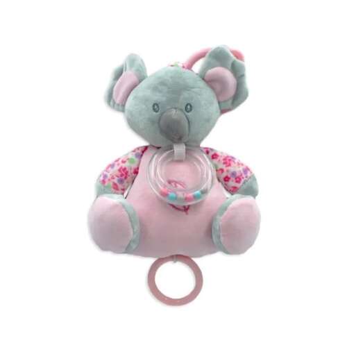Tulilo Koala zenélő plüss játék, rózsaszín, csörgővel és nyugtató dallammal - Zenélő plüss