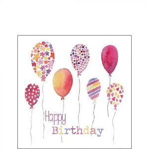 Ambiente Születésnapi Lufi Papírszalvéta - 20 db, 25x25 cm 140017715 - Ambiente