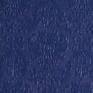 Ambiente Elegance Kék Papírszalvéta - Dombornyomott - 25x25cm - 15db 137984702 - Ambiente