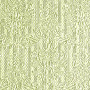 Ambiente Elegance Zöld Dombornyomott Papírszalvéta - 15 db, 25x25 cm 137984714 - Ambiente
