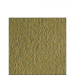 Ambiente Elegance Zöld Levél Papírszalvéta - 25x25cm - 15db 137984958 - Ambiente
