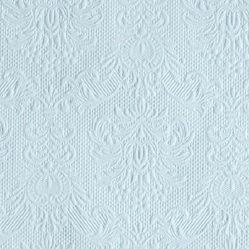 Ambiente Elegance Papírszalvéta - Világoskék - Dombornyomott - 25x25cm - 15db 137984686