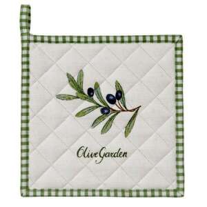 Olive Garden edényalátét, 20x20cm, pamut, hőálló, konyhai dekoráció - Clayre & Eef